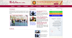 Desktop Screenshot of baolavansu.com